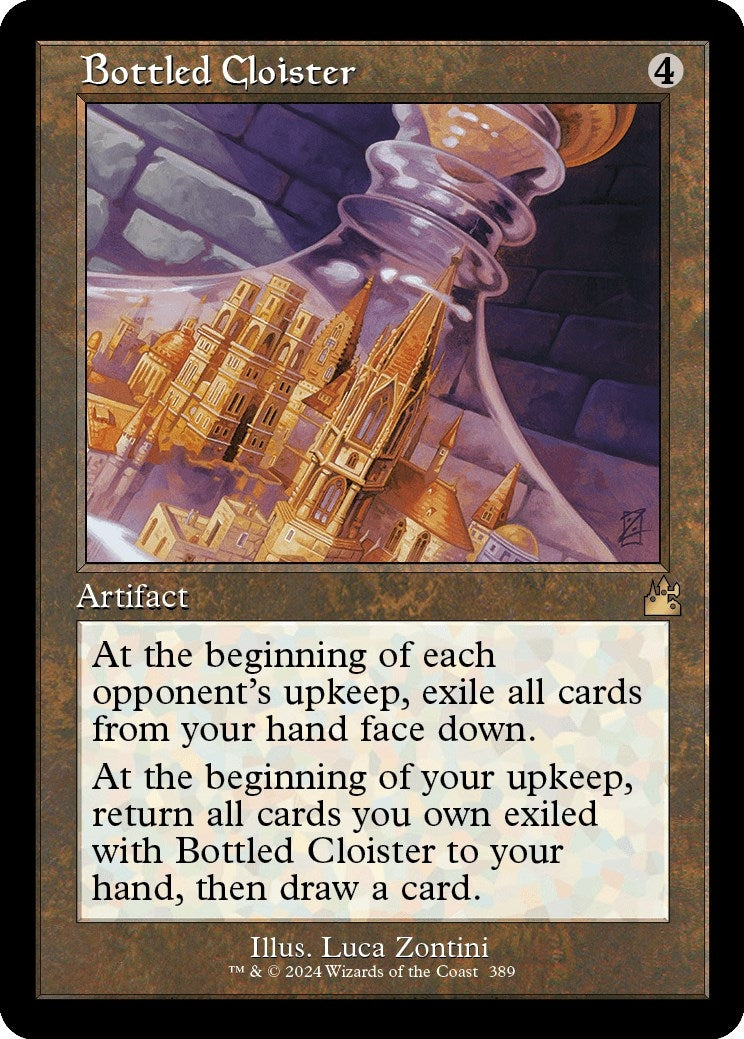 Image for Bottled Cloister (Retro Frame) (389) [Ravnica Remastered] - Magic: The Gathering
