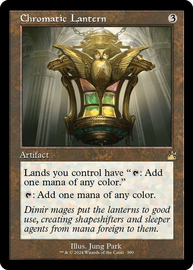 Image for Chromatic Lantern (Retro Frame) (390) [Ravnica Remastered] - Magic: The Gathering