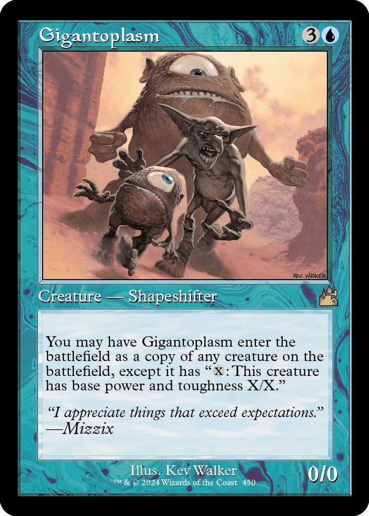 Image for Gigantoplasm (Retro Frame) (450) [Ravnica Remastered] - Magic: The Gathering