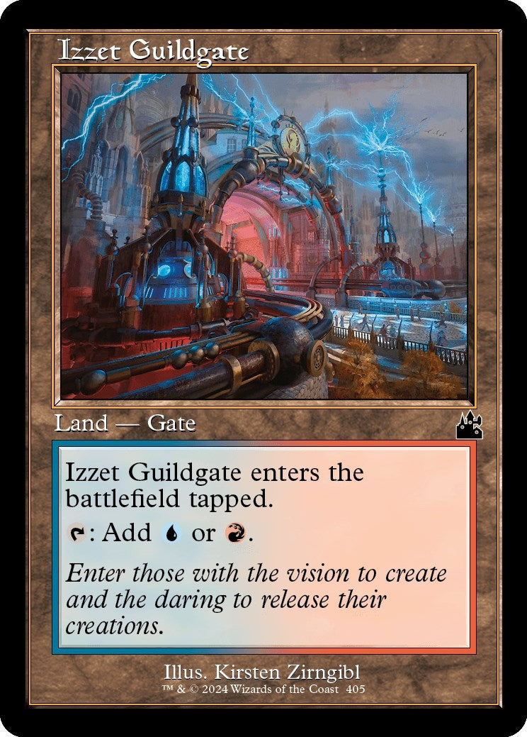 Image for Izzet Guildgate (Retro Frame) (405) [Ravnica Remastered] - Magic: The Gathering
