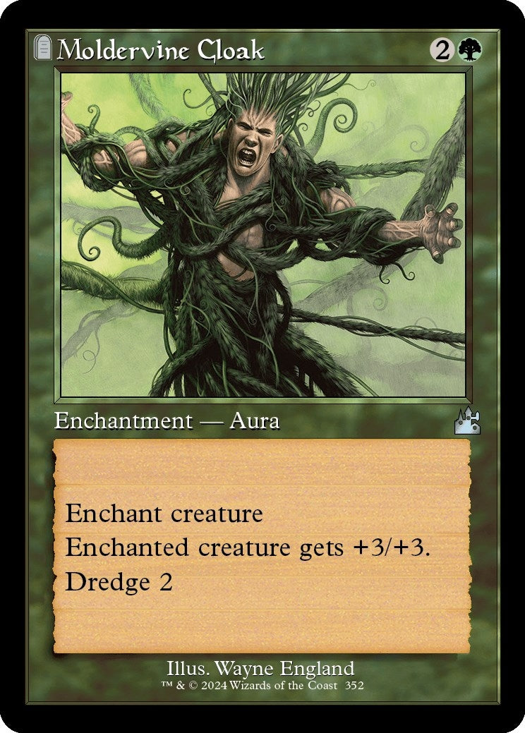 Image for Moldervine Cloak (Retro Frame) (352) [Ravnica Remastered] - Magic: The Gathering