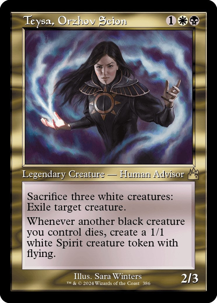 Image for Teysa, Orzhov Scion (Retro Frame) (386) [Ravnica Remastered] - Magic: The Gathering
