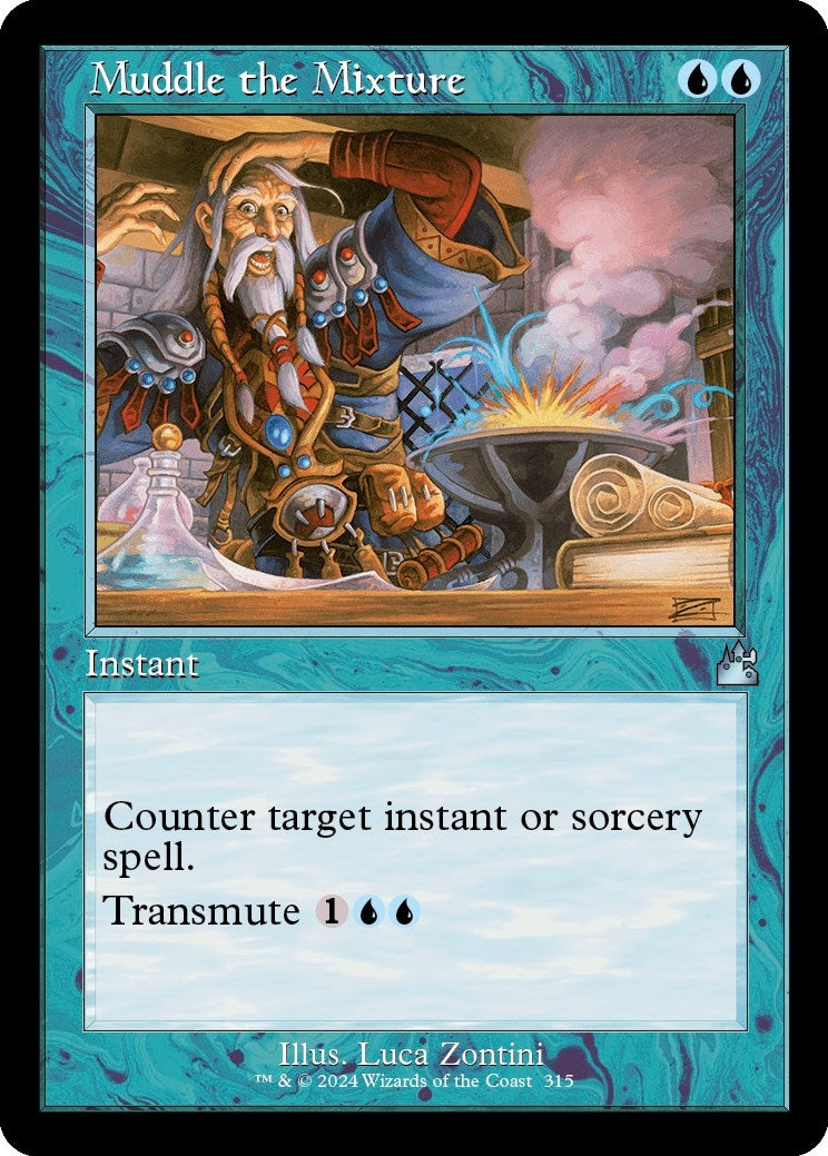 Image for Muddle the Mixture (Retro Frame) (315) [Ravnica Remastered] - Magic: The Gathering