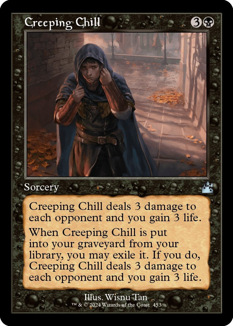 Image for Creeping Chill (Retro Frame) (453) [Ravnica Remastered] - Magic: The Gathering