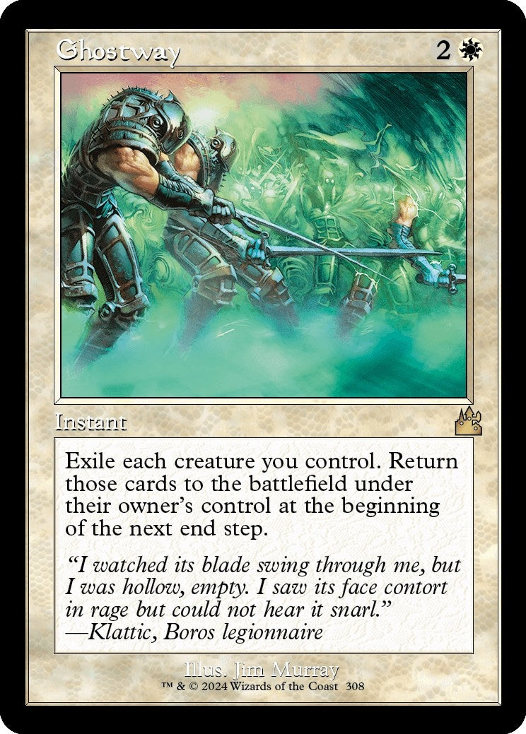 Image for Ghostway (Retro Frame) (308) [Ravnica Remastered] - Magic: The Gathering