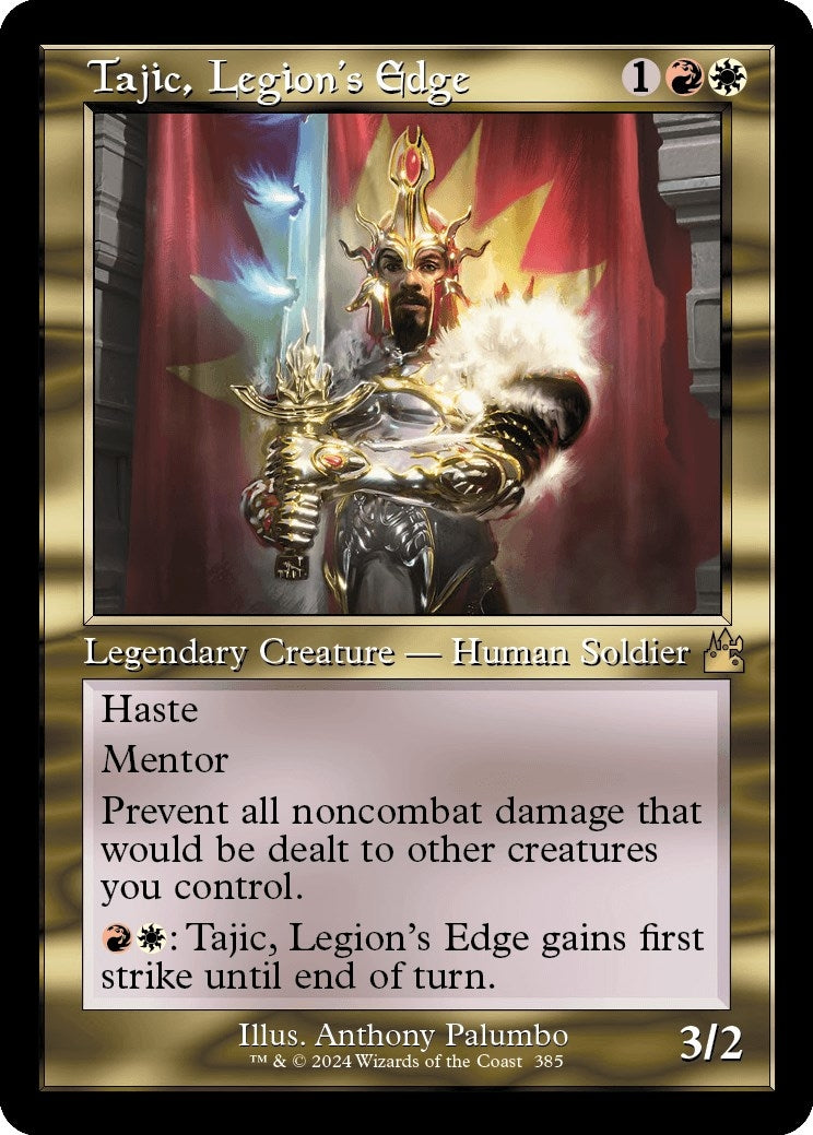 Image for Tajic, Legion's Edge (Retro Frame) (385) [Ravnica Remastered] - Magic: The Gathering