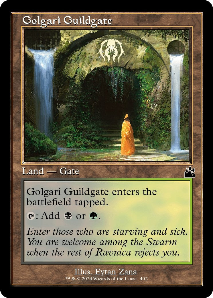 Image for Golgari Guildgate (Retro Frame) (402) [Ravnica Remastered] - Magic: The Gathering