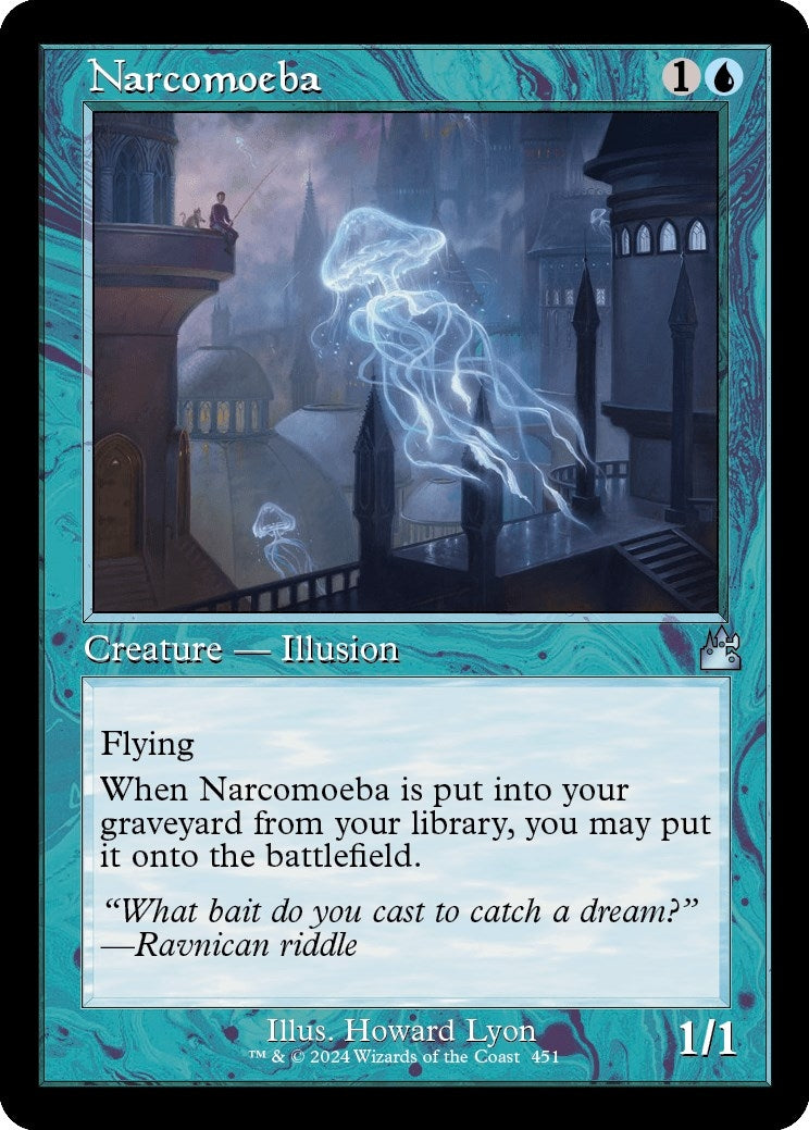 Image for Narcomoeba (Retro Frame) (451) [Ravnica Remastered] - Magic: The Gathering