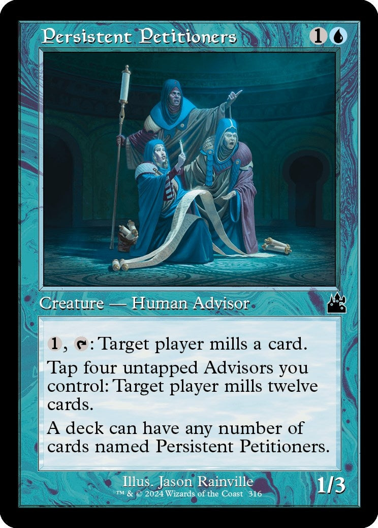Image for Persistent Petitioners (Retro Frame) (316) [Ravnica Remastered] - Magic: The Gathering