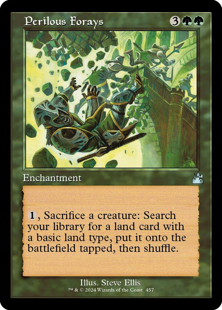 Image for Perilous Forays (Retro Frame) (457) [Ravnica Remastered] - Magic: The Gathering