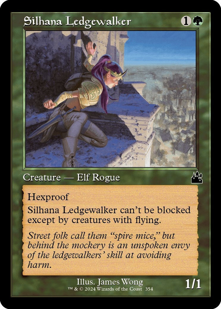 Image for Silhana Ledgewalker (Retro Frame) (354) [Ravnica Remastered] - Magic: The Gathering