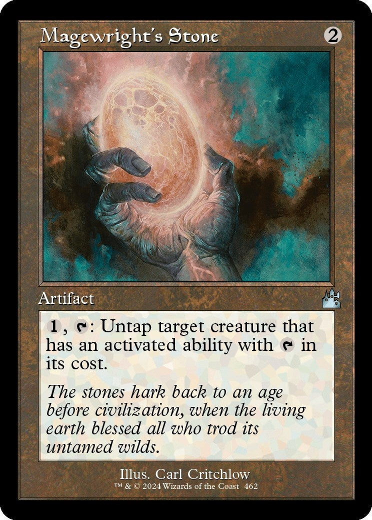 Image for Magewright's Stone (Retro Frame) (462) [Ravnica Remastered] - Magic: The Gathering