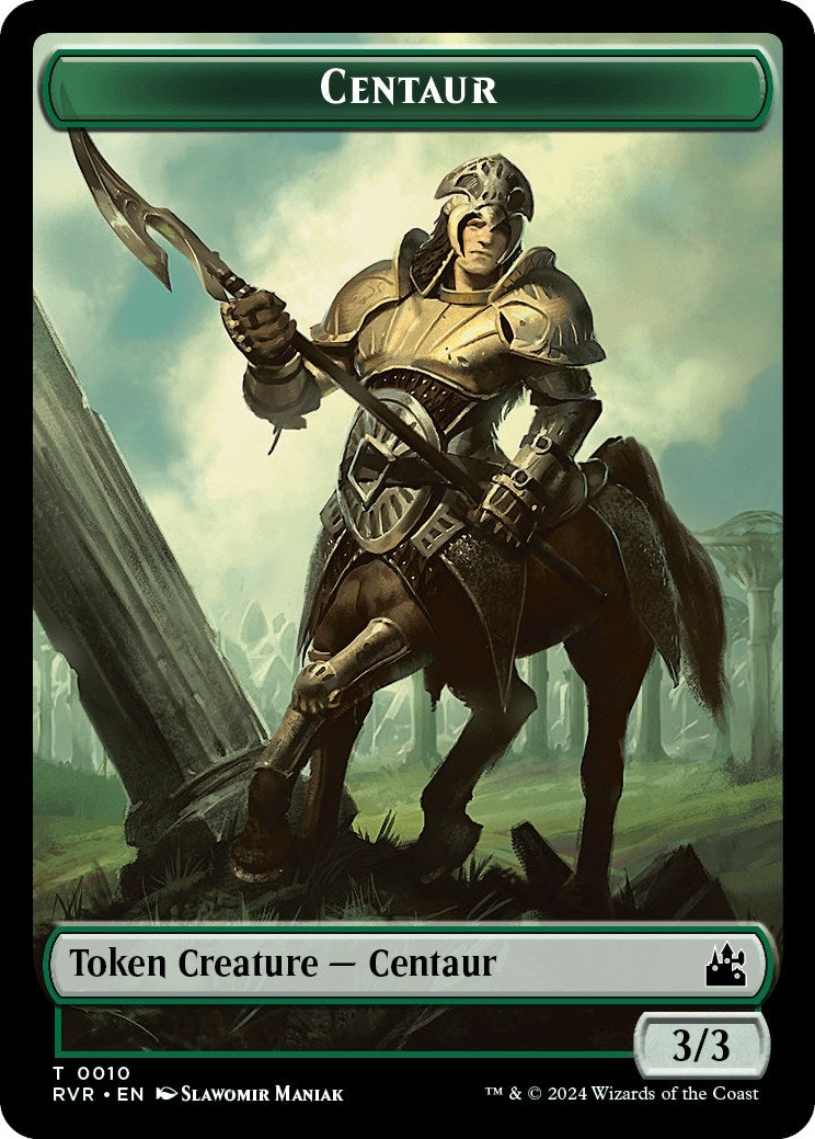 Image for Centaur Token (10) [Ravnica Remastered] - Magic: The Gathering