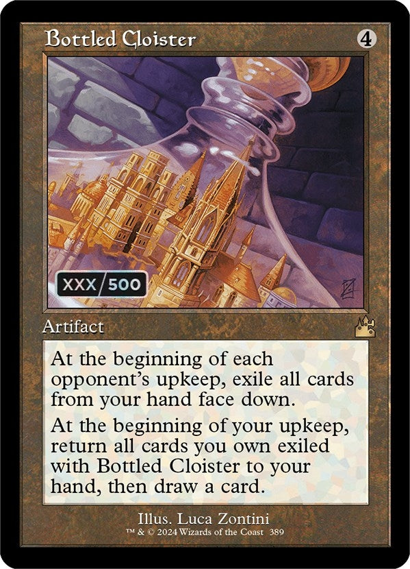 Image for Bottled Cloister (Retro Frame) (Serial Numbered) (389) [Ravnica Remastered] - Magic: The Gathering