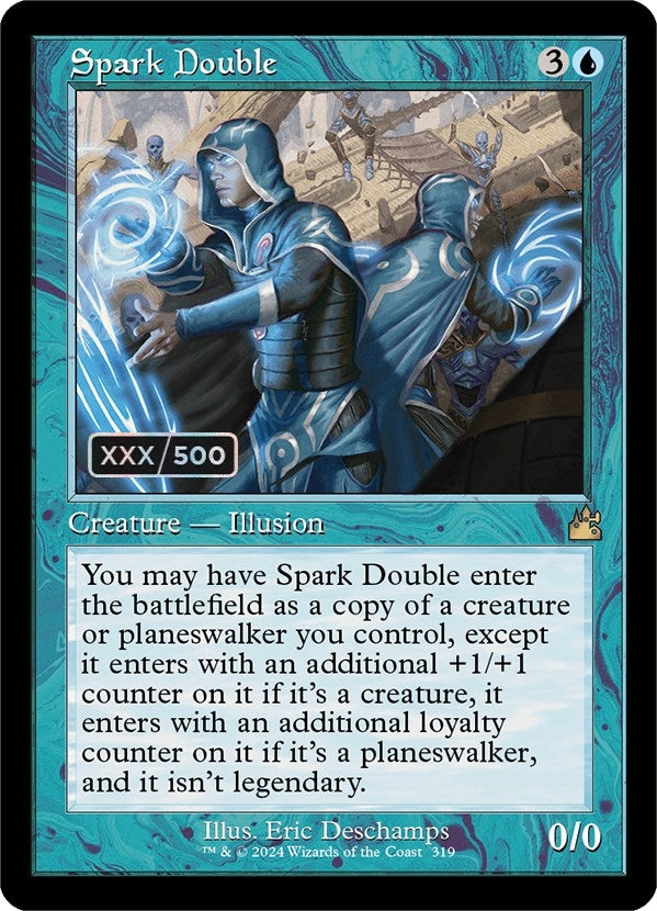Image for Spark Double (Retro Frame) (Serial Numbered) (319) [Ravnica Remastered] - Magic: The Gathering