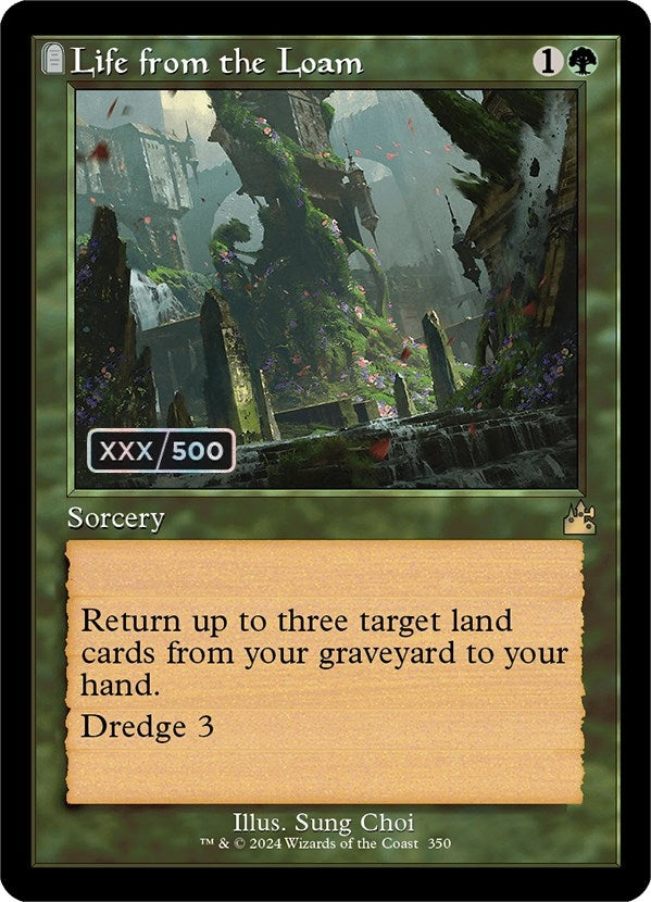 Image for Life from the Loam (Retro Frame) (Serial Numbered) (350) [Ravnica Remastered] - Magic: The Gathering