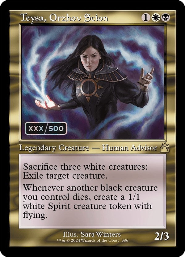 Image for Teysa, Orzhov Scion (Retro Frame) (Serial Numbered) (386) [Ravnica Remastered] - Magic: The Gathering