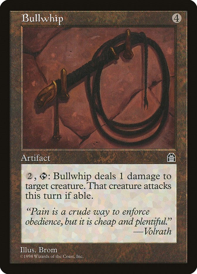 Image for Bullwhip [Stronghold] - Magic: The Gathering
