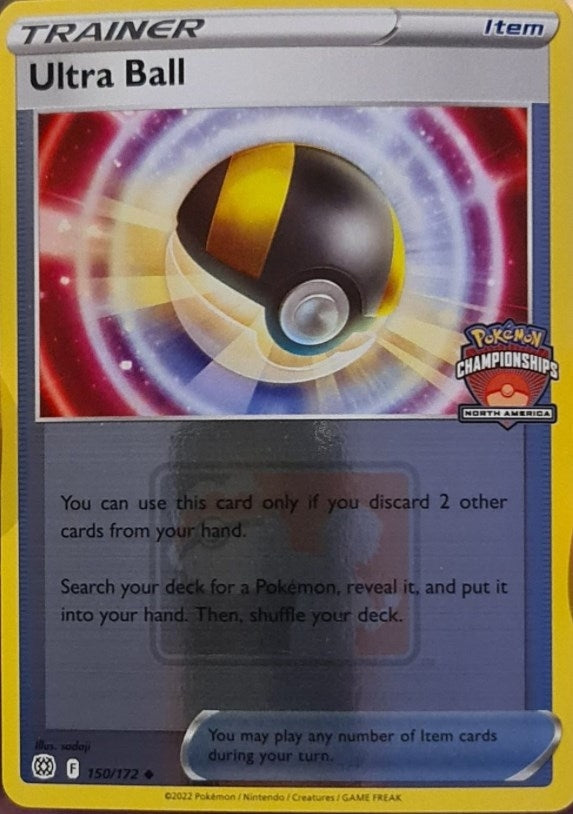 Image for Ultra Ball - 150/172 (North America Championships) (150/172) [League & Championship Cards] - Pokemon