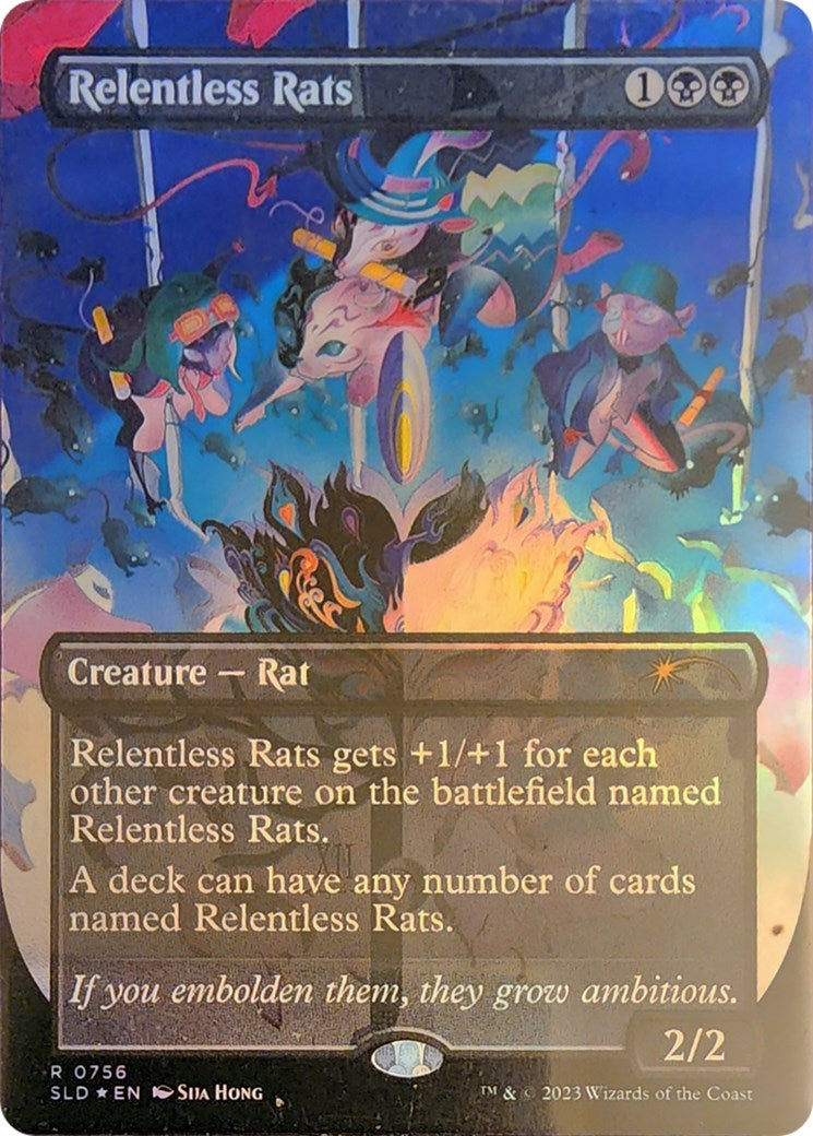 Image for Relentless Rats (756) (756) [Secret Lair Drop Series] - Magic: The Gathering