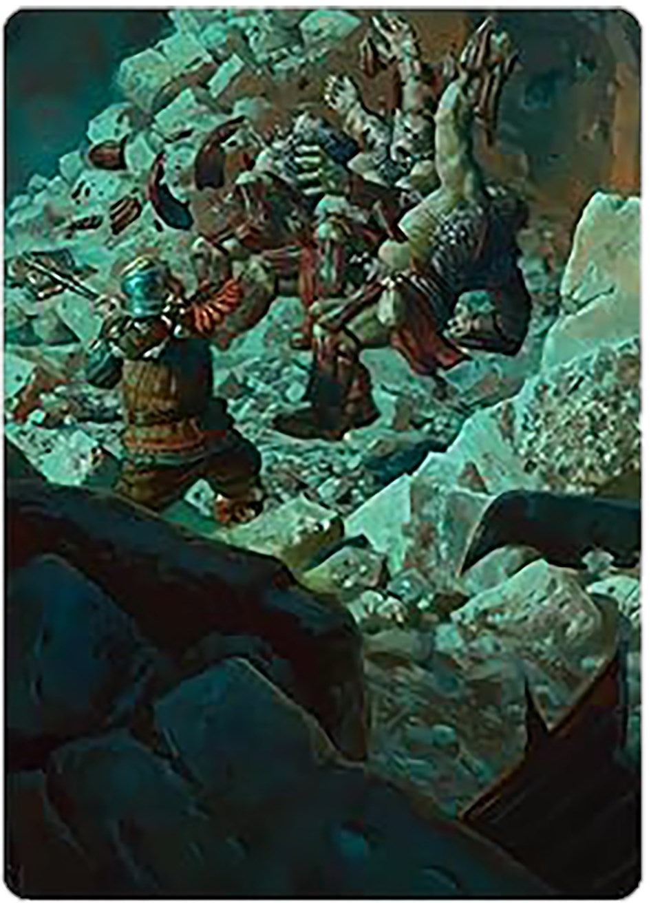 Image for Gimli's Reckless Might Art Card (4) [Universes Beyond: The Lord of the Rings: Tales of Middle-earth] - Magic: The Gathering