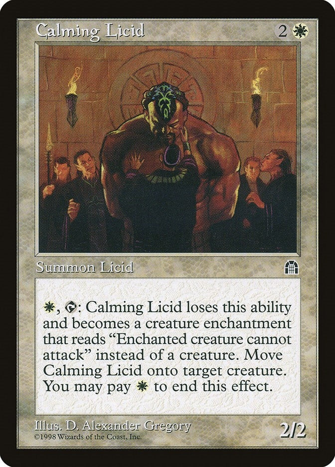 Image for Calming Licid [Stronghold] - Magic: The Gathering