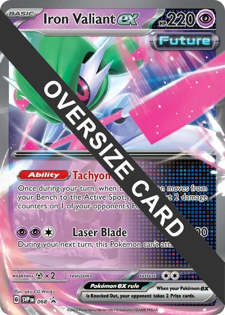 Image for Iron Valiant ex - 068 (068) [Jumbo Cards] - Pokemon