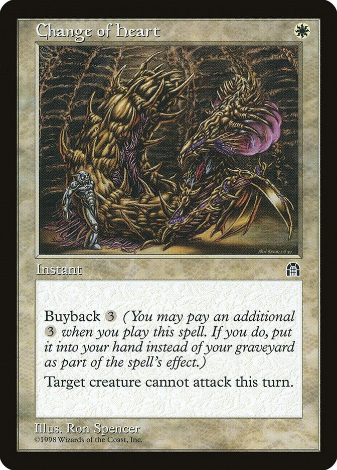 Image for Change of Heart [Stronghold] - Magic: The Gathering
