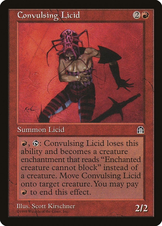 Image for Convulsing Licid [Stronghold] - Magic: The Gathering