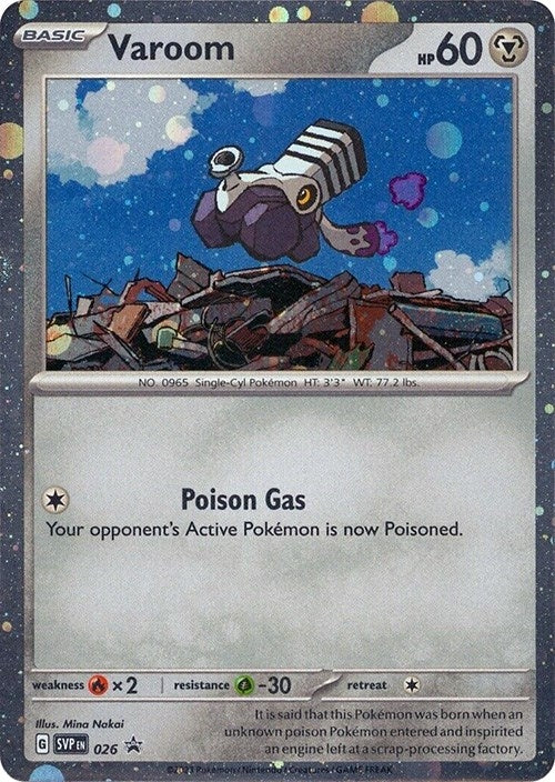 Image for Varoom - 026 (Cosmos Holo) (026) [SV: Scarlet & Violet Promo Cards] - Pokemon