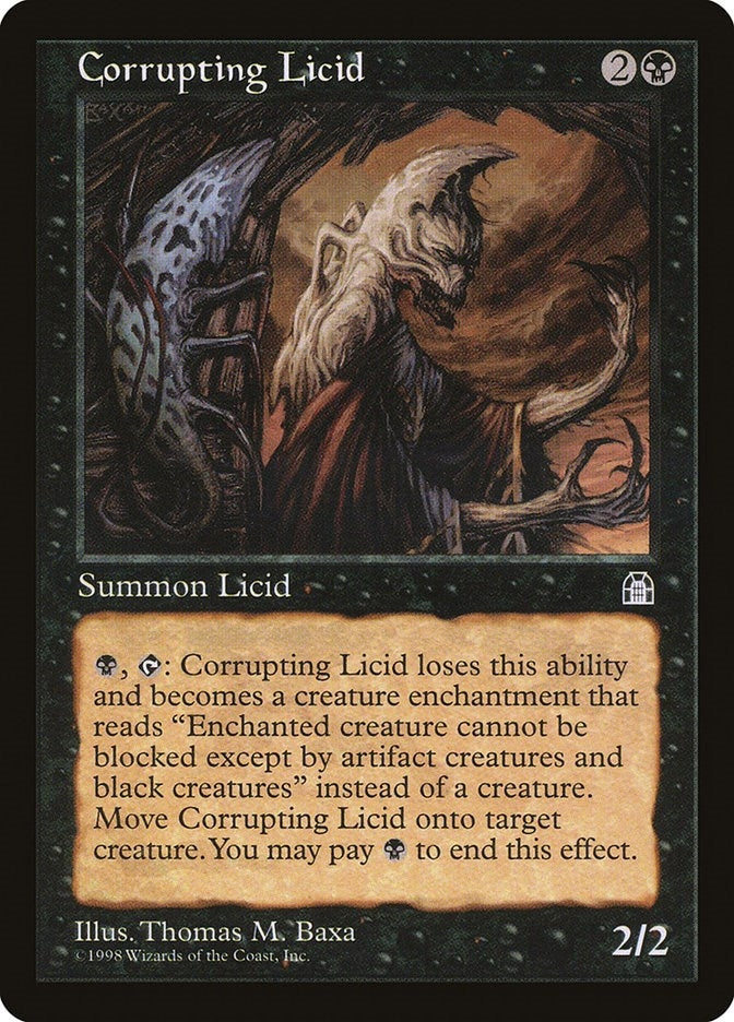 Image for Corrupting Licid [Stronghold] - Magic: The Gathering