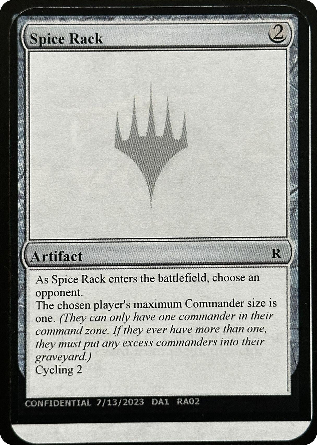 Image for Spice Rack [Un-Known Event Playtest Cards] - Magic: The Gathering