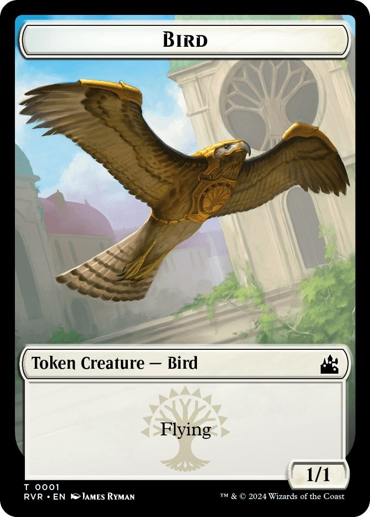 Image for Bird // Centaur Double-Sided Token (1 // 10) [Ravnica Remastered] - Magic: The Gathering