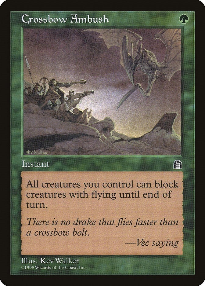 Image for Crossbow Ambush [Stronghold] - Magic: The Gathering