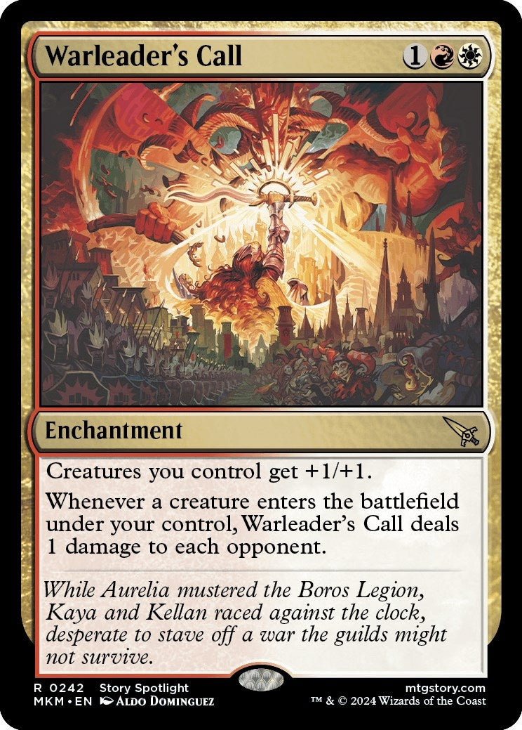 Image for Warleader's Call (242) [Murders at Karlov Manor] - Magic: The Gathering