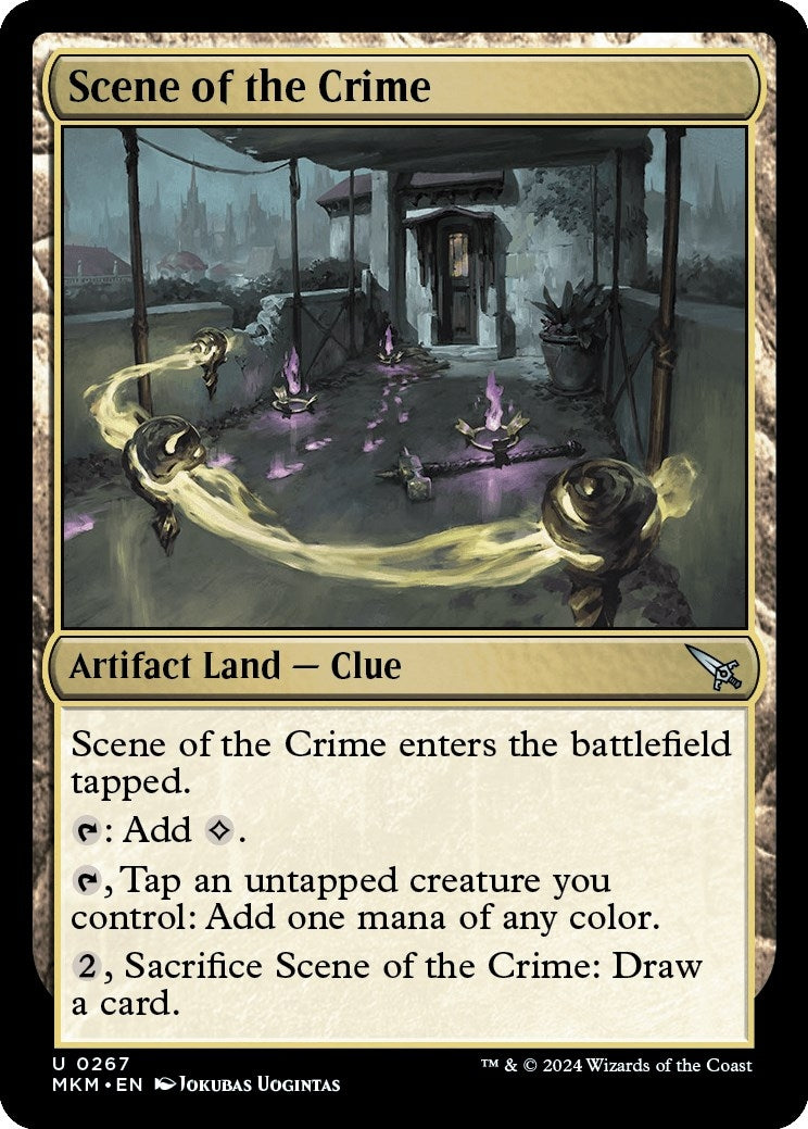 Image for Scene of the Crime (267) [Murders at Karlov Manor] - Magic: The Gathering