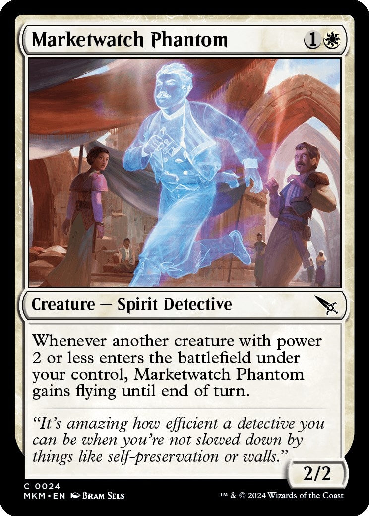 Image for Marketwatch Phantom (24) [Murders at Karlov Manor] - Magic: The Gathering