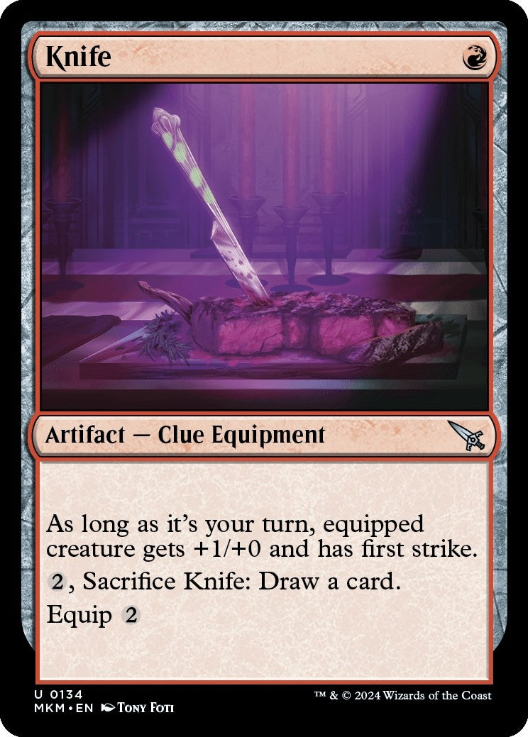 Image for Knife (134) [Murders at Karlov Manor] - Magic: The Gathering