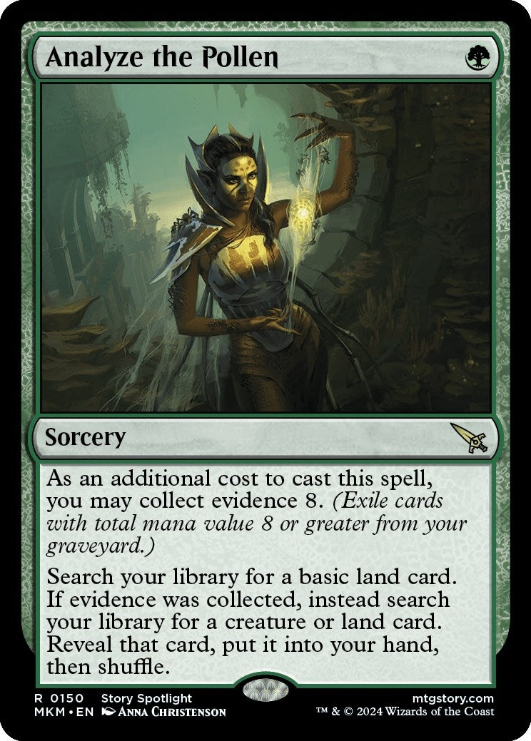 Image for Analyze the Pollen (150) [Murders at Karlov Manor] - Magic: The Gathering