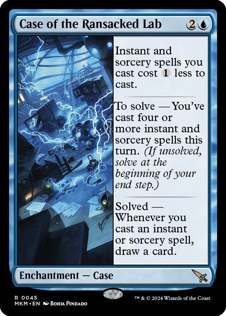 Image for Case of the Ransacked Lab (45) [Murders at Karlov Manor] - Magic: The Gathering