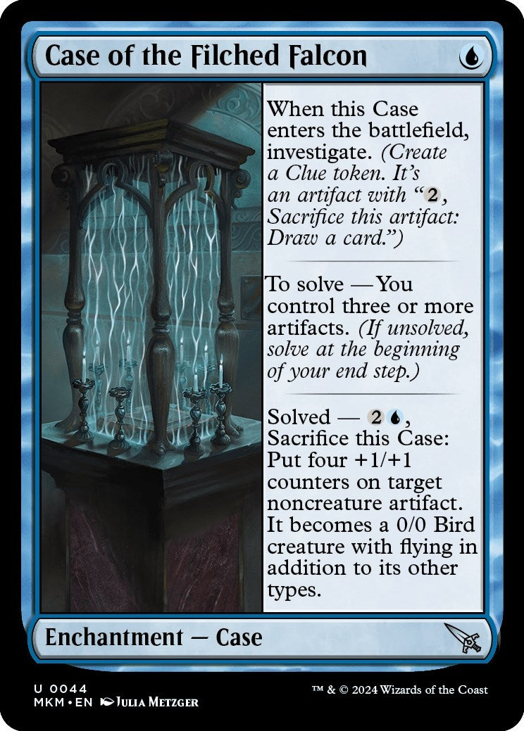 Image for Case of the Filched Falcon (44) [Murders at Karlov Manor] - Magic: The Gathering