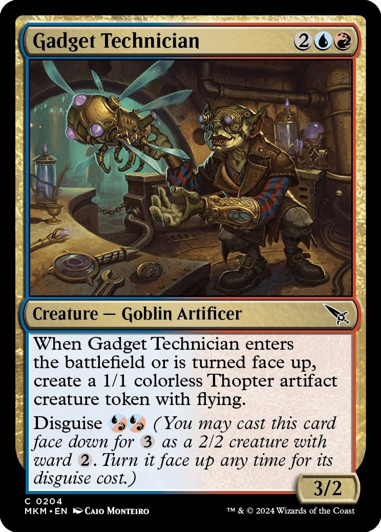 Image for Gadget Technician (204) [Murders at Karlov Manor] - Magic: The Gathering
