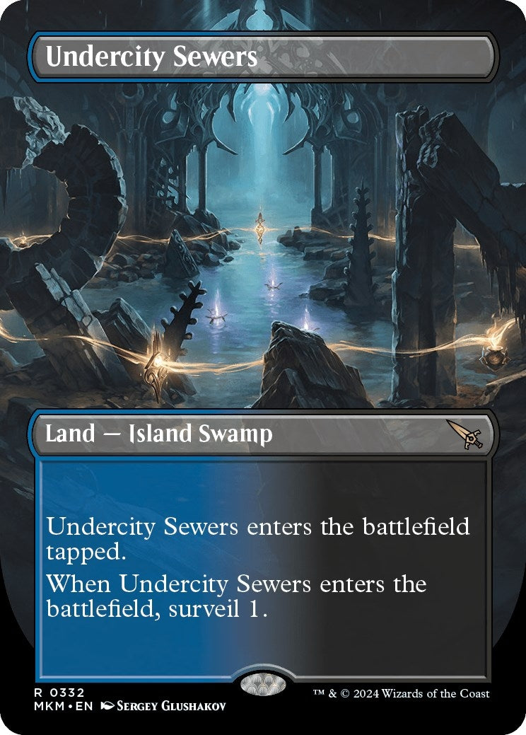 Undercity Sewers (Borderless) (332) [Murders at Karlov Manor]