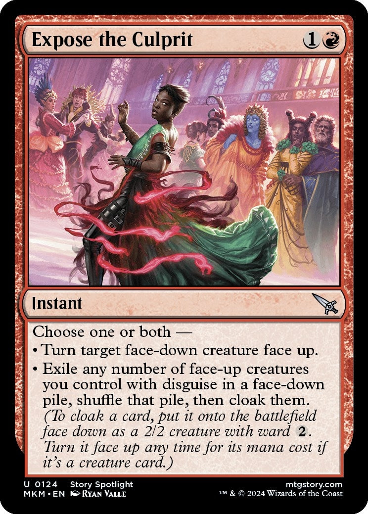 Image for Expose the Culprit (124) [Murders at Karlov Manor] - Magic: The Gathering