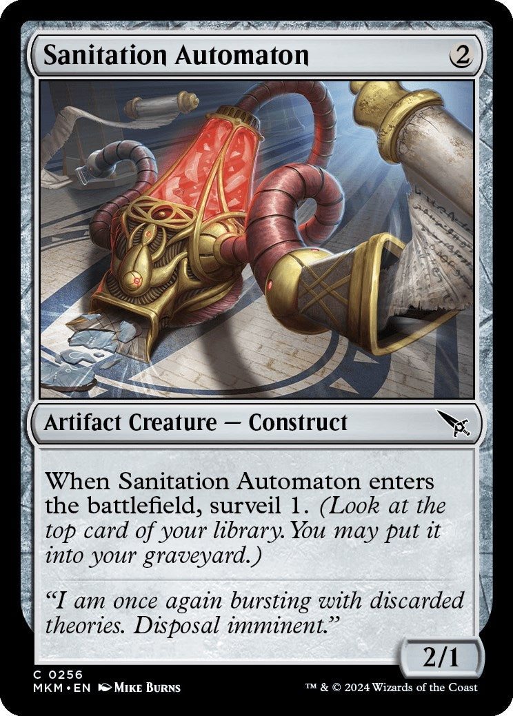 Image for Sanitation Automaton (256) [Murders at Karlov Manor] - Magic: The Gathering