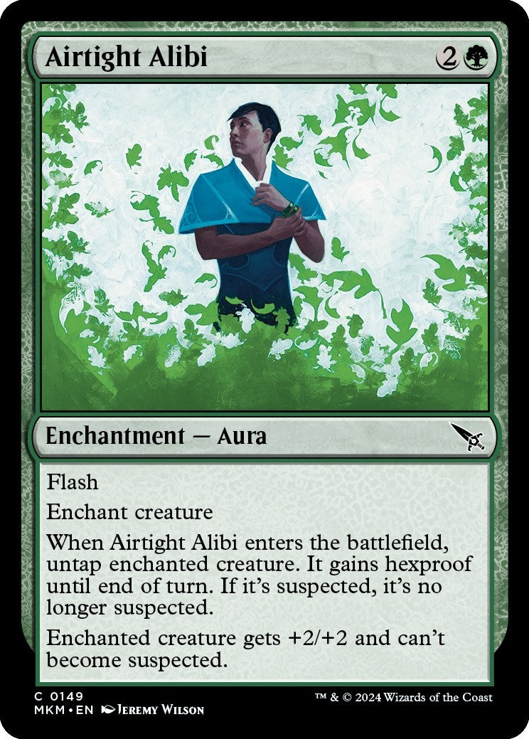 Image for Airtight Alibi (149) [Murders at Karlov Manor] - Magic: The Gathering