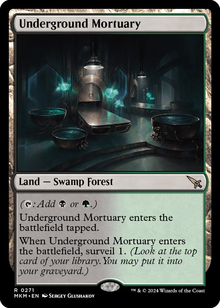 Image for Underground Mortuary (271) [Murders at Karlov Manor] - Magic: The Gathering