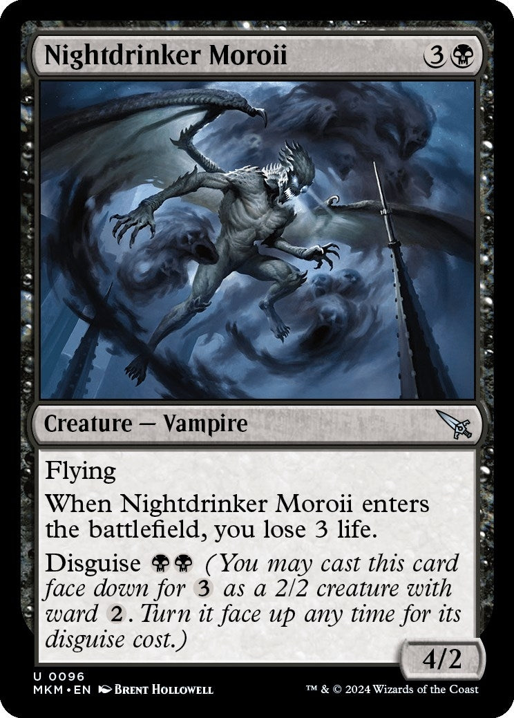 Image for Nightdrinker Moroii (96) [Murders at Karlov Manor] - Magic: The Gathering