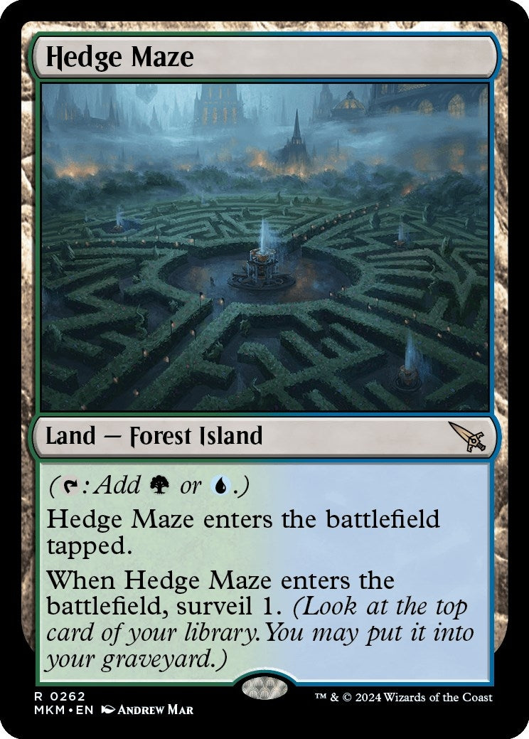 Image for Hedge Maze (262) [Murders at Karlov Manor] - Magic: The Gathering