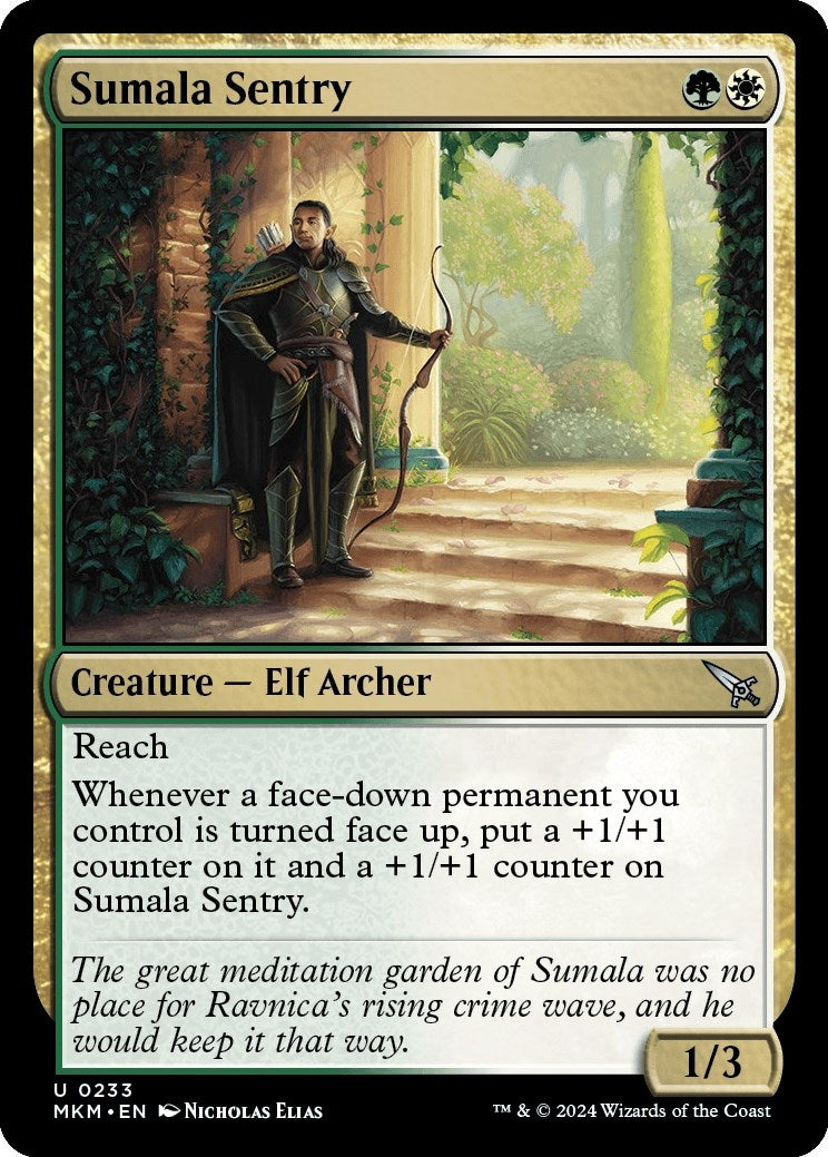 Image for Sumala Sentry (233) [Murders at Karlov Manor] - Magic: The Gathering